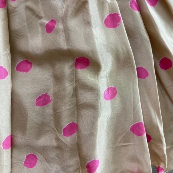 Kate Spade Silk Polka Dot Knee-Length Skirt - Picture 10 of 11